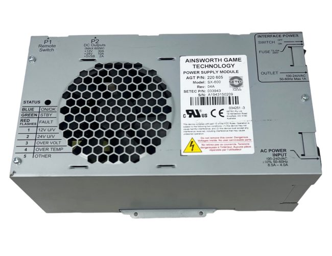 AINSWORTH SX-600 POWER SUPPLY