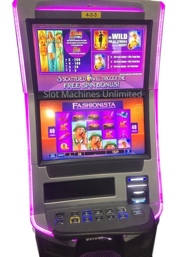 Fashionista slot machine