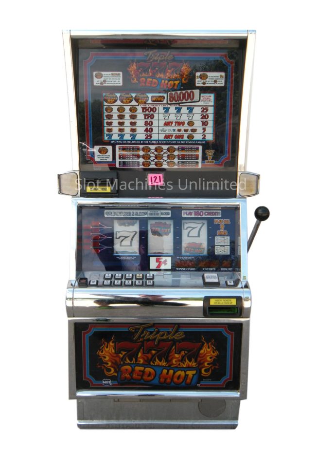Triple Red Hot 7s slot machine