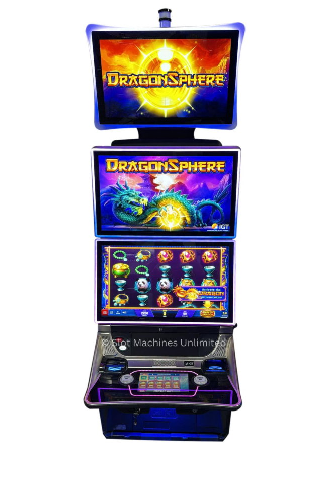 Crystal 2727 Dragon Sphere Slot Machine