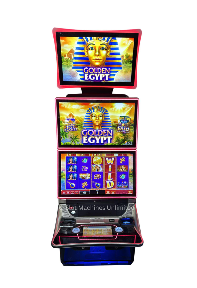 Crystal 2727 Golden Egypt Slot Machine