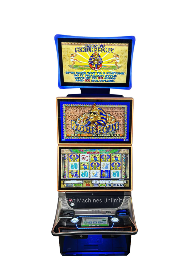 Crystal 2727 Pharoahs Fortune Slot Machine